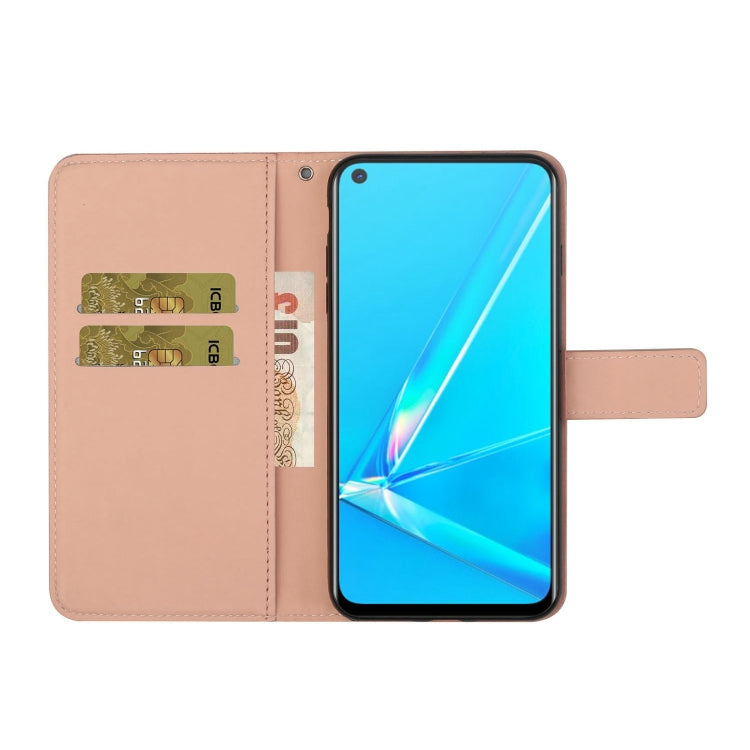 For OPPO A92 / A72 / A52 Ethnic Style Embossed Pattern Horizontal Flip Leather Case with Holder & Card Slots & Wallet & Lanyard
