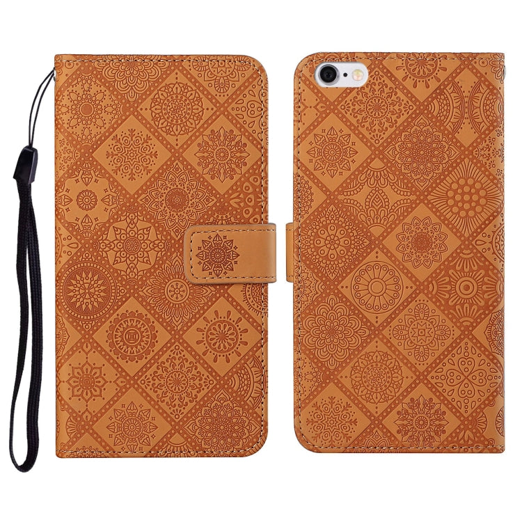 For OPPO F1s Ethnic Style Embossed Pattern Horizontal Flip Leather Case with Holder & Card Slots & Wallet & Lanyard