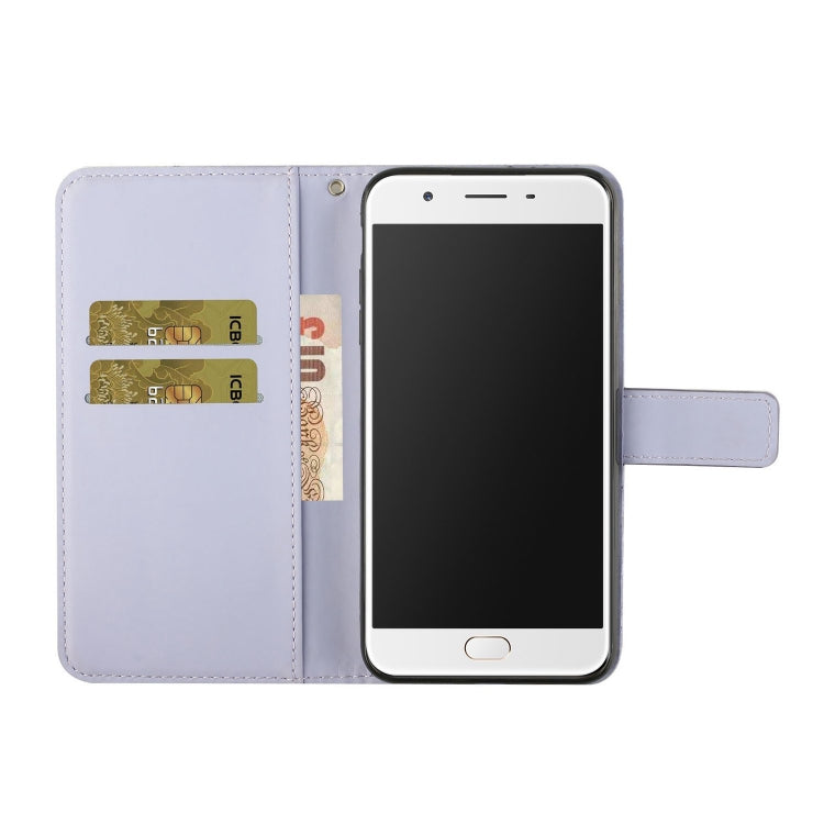 For OPPO F1s Ethnic Style Embossed Pattern Horizontal Flip Leather Case with Holder & Card Slots & Wallet & Lanyard