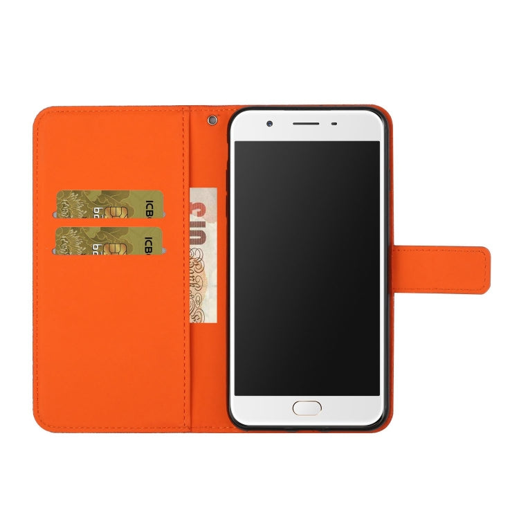 For OPPO F1s Ethnic Style Embossed Pattern Horizontal Flip Leather Case with Holder & Card Slots & Wallet & Lanyard