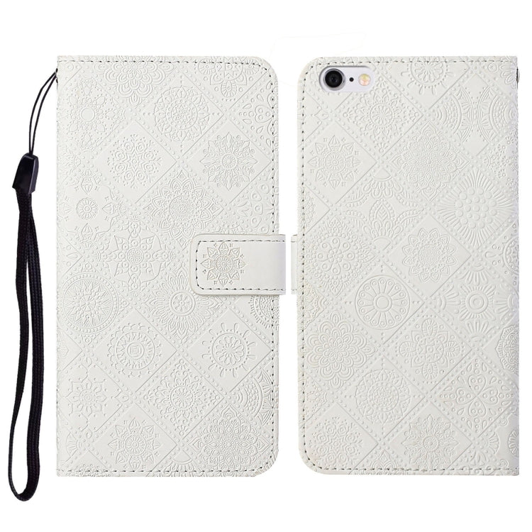 For OPPO F1s Ethnic Style Embossed Pattern Horizontal Flip Leather Case with Holder & Card Slots & Wallet & Lanyard