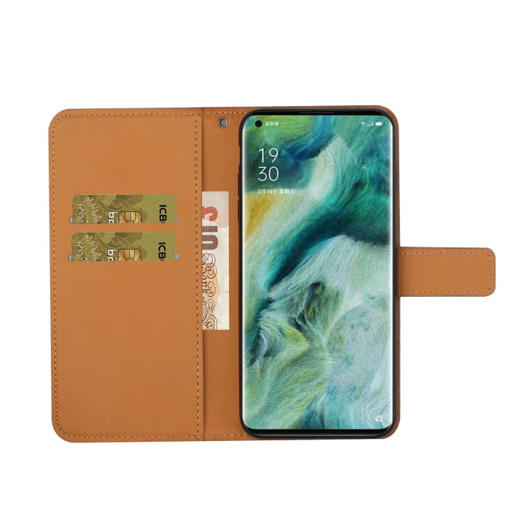 For OPPO Find X2 Pro Ethnic Style Embossed Pattern Horizontal Flip Leather Case with Holder & Card Slots & Wallet & Lanyard