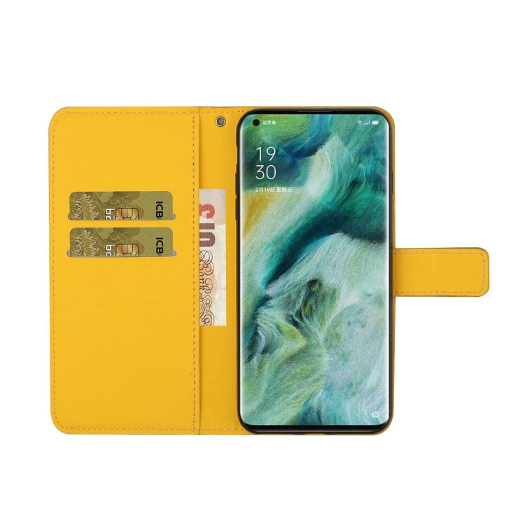 For OPPO Find X2 Pro Ethnic Style Embossed Pattern Horizontal Flip Leather Case with Holder & Card Slots & Wallet & Lanyard