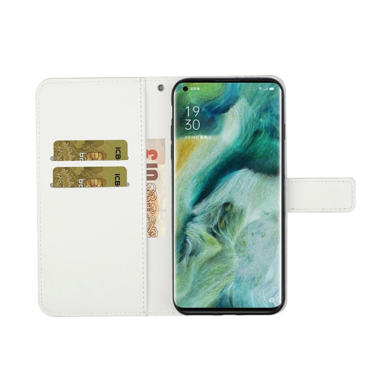 For OPPO Find X2 Pro Ethnic Style Embossed Pattern Horizontal Flip Leather Case with Holder & Card Slots & Wallet & Lanyard