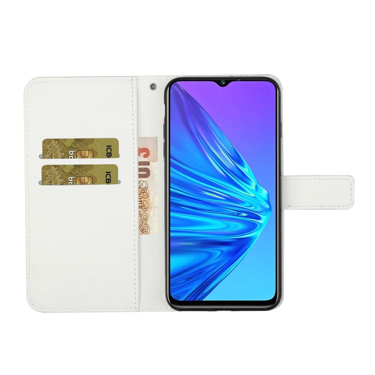 For OPPO Realme 5 Ethnic Style Embossed Pattern Horizontal Flip Leather Case with Holder & Card Slots & Wallet & Lanyard