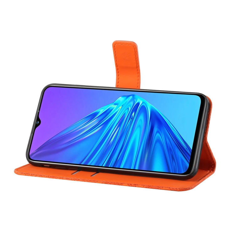 For OPPO Realme 5 Pro Ethnic Style Embossed Pattern Horizontal Flip Leather Case with Holder & Card Slots & Wallet & Lanyard