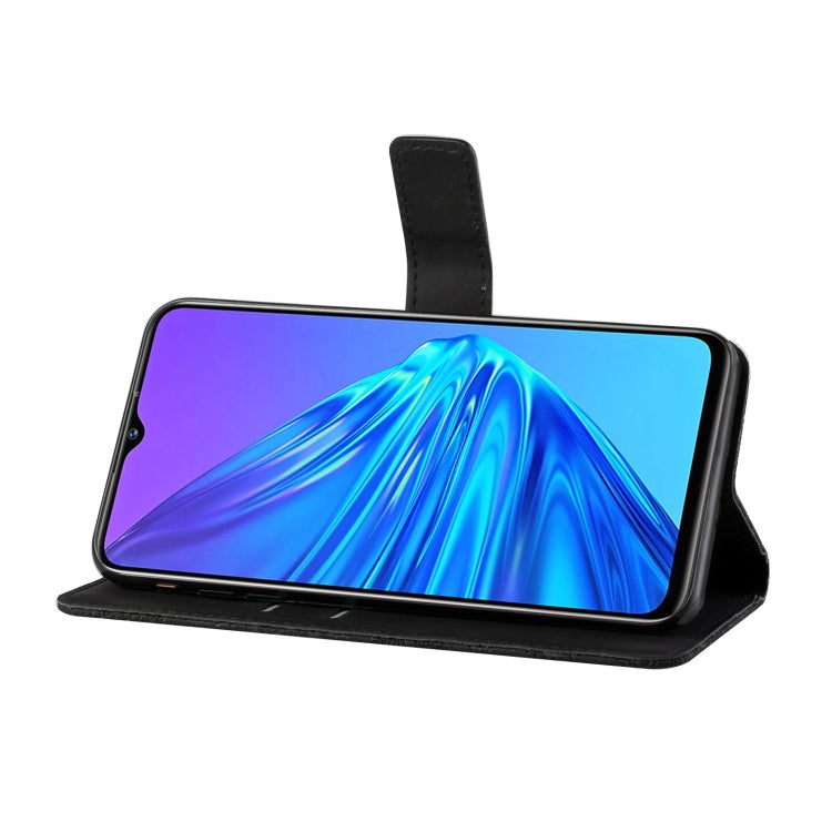 For OPPO Realme 5 Pro Ethnic Style Embossed Pattern Horizontal Flip Leather Case with Holder & Card Slots & Wallet & Lanyard