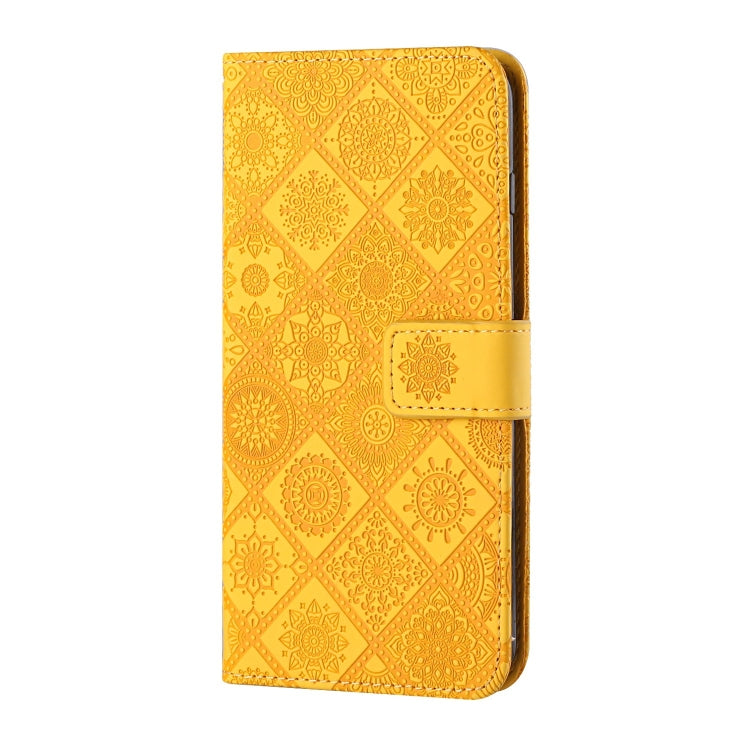 For OPPO Reno4 Ethnic Style Embossed Pattern Horizontal Flip Leather Case with Holder & Card Slots & Wallet & Lanyard