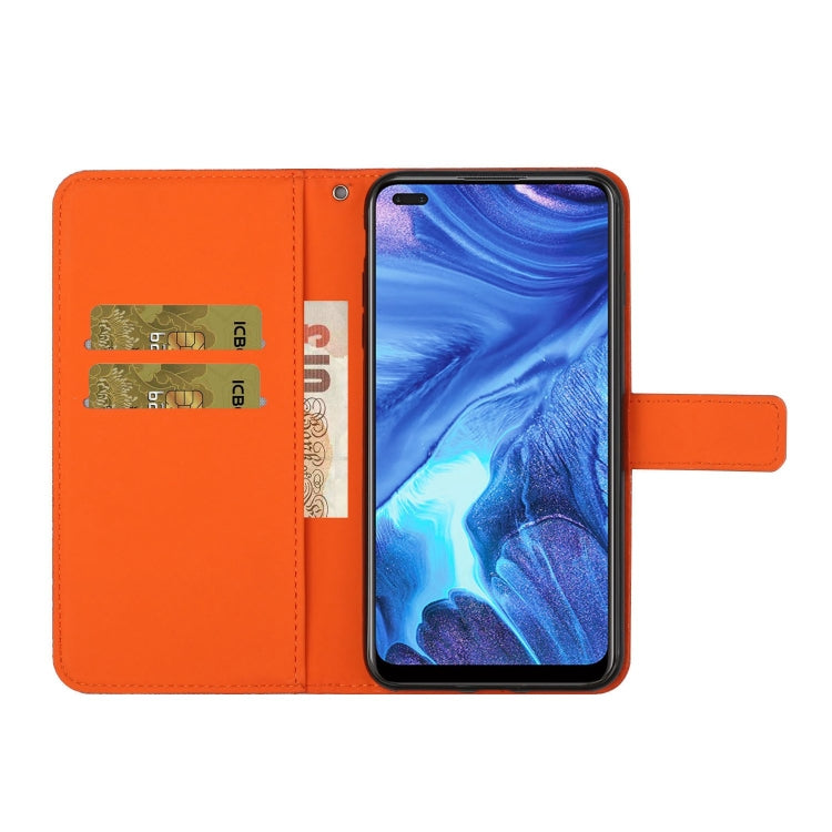 For OPPO Reno4 Ethnic Style Embossed Pattern Horizontal Flip Leather Case with Holder & Card Slots & Wallet & Lanyard
