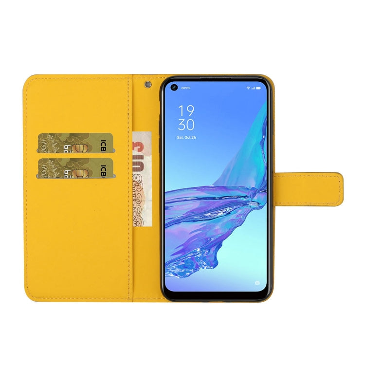For OPPO Reno4 Pro Ethnic Style Embossed Pattern Horizontal Flip Leather Case with Holder & Card Slots & Wallet & Lanyard