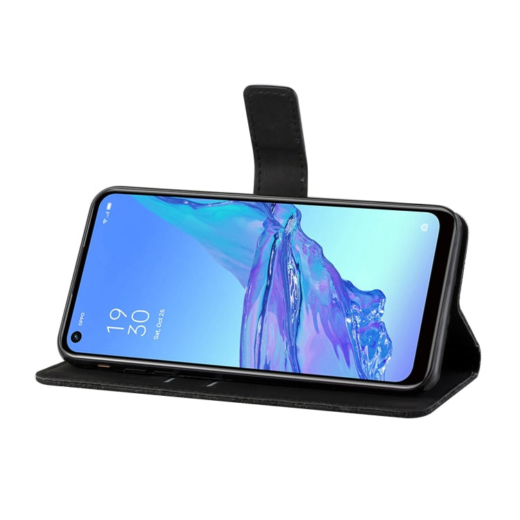 For OPPO Reno4 Pro Ethnic Style Embossed Pattern Horizontal Flip Leather Case with Holder & Card Slots & Wallet & Lanyard