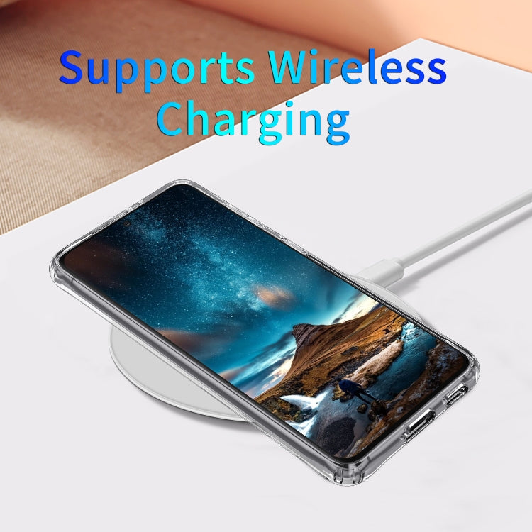 For Samsung Galaxy S21 5G Shockproof Thickening Acrylic Protective Case(Transparent)