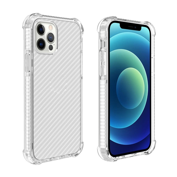 For iPhone 12 mini Carbon Fiber Acrylic Protective Case