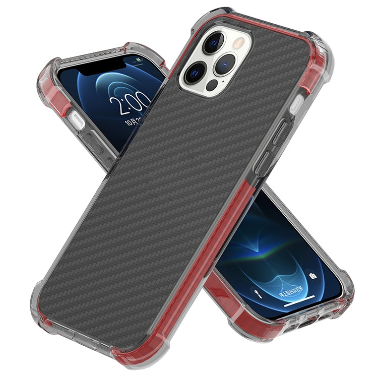 For iPhone 12 mini Carbon Fiber Acrylic Protective Case