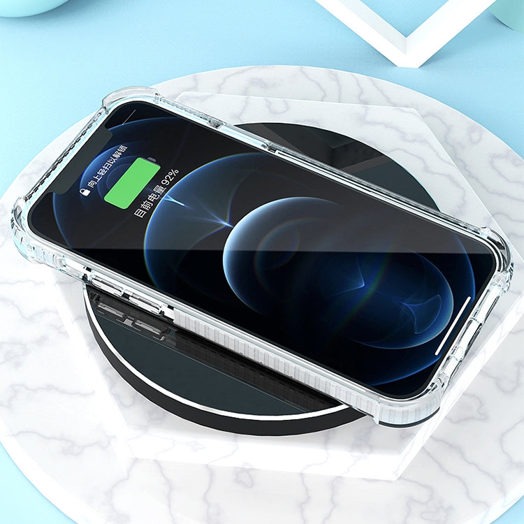 For iPhone 12 Pro Max Carbon Fiber Acrylic Protective Case