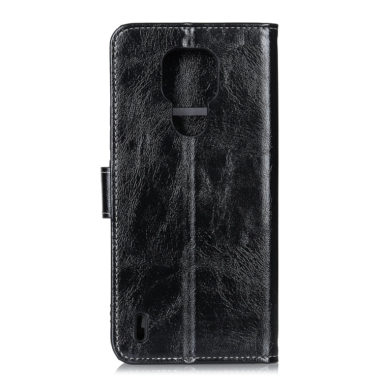 For Motorola Moto E7 Retro Crazy Horse Texture Horizontal Flip Leather Case with Holder & Card Slots & Photo Frame & Wallet