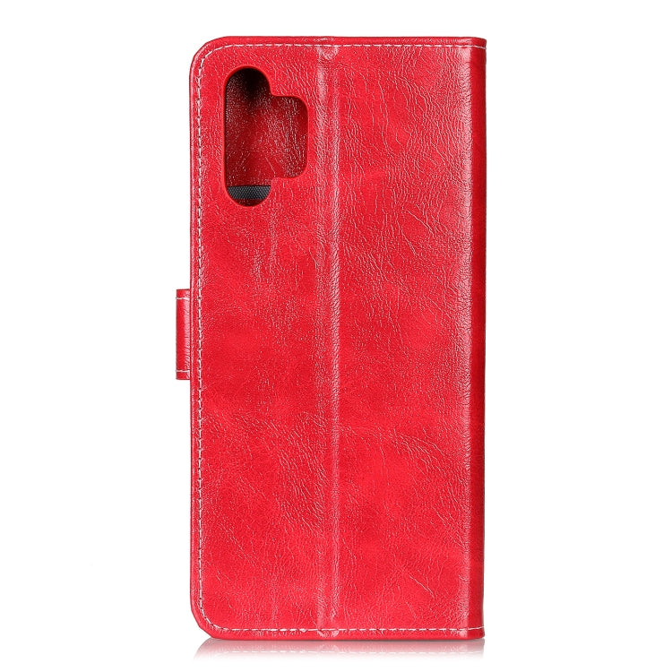 For Samsung Galaxy A32 5G Retro Crazy Horse Texture Horizontal Flip Leather Case with Holder & Card Slots & Photo Frame & Wallet