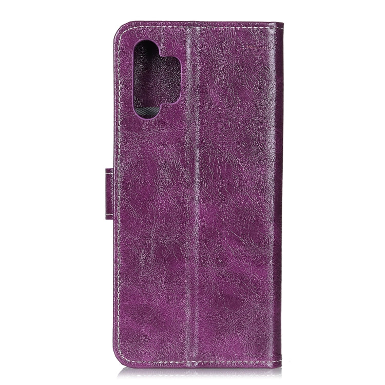 For Samsung Galaxy A32 5G Retro Crazy Horse Texture Horizontal Flip Leather Case with Holder & Card Slots & Photo Frame & Wallet