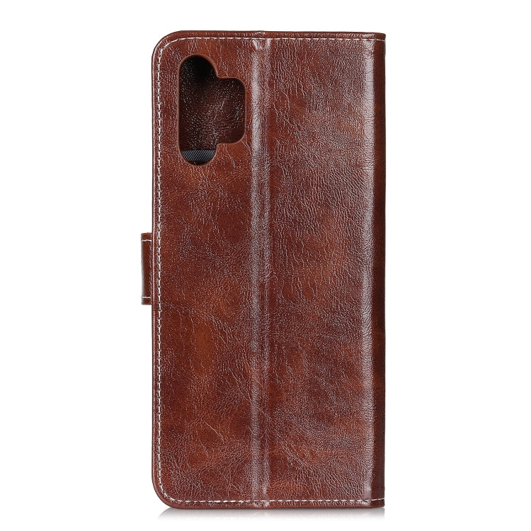 For Samsung Galaxy A32 5G Retro Crazy Horse Texture Horizontal Flip Leather Case with Holder & Card Slots & Photo Frame & Wallet