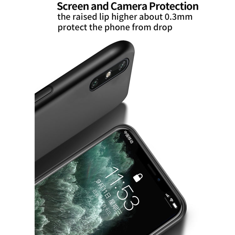 For Huawei Enjoy 10e Classic Tilt Strip Grain Magnetic Shockproof PC + TPU Case