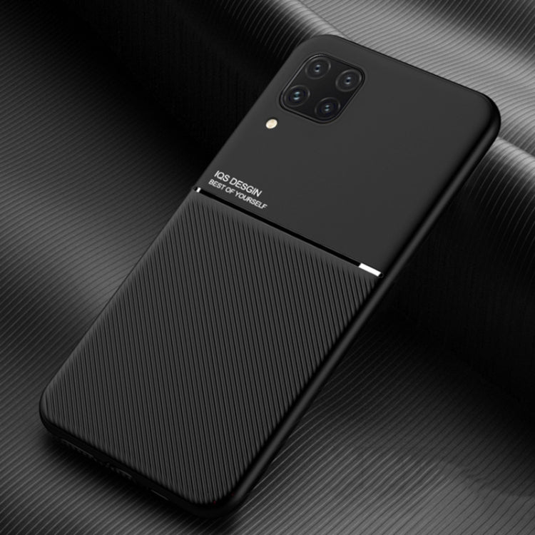 For Huawei Enjoy 20 Plus 5G Classic Tilt Strip Grain Magnetic Shockproof PC + TPU Case