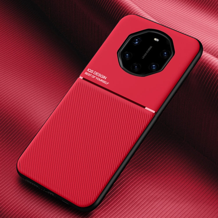 For Huawei Mate 40 RS Porsche Design Classic Tilt Strip Grain Magnetic Shockproof PC + TPU Case
