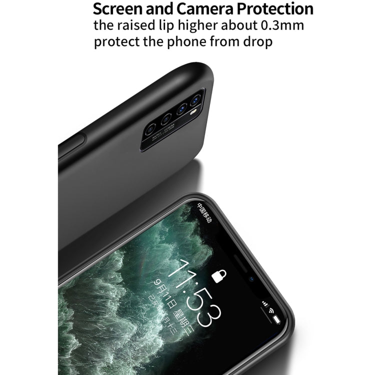 For Huawei nova 7 5G Classic Tilt Strip Grain Magnetic Shockproof PC + TPU Case