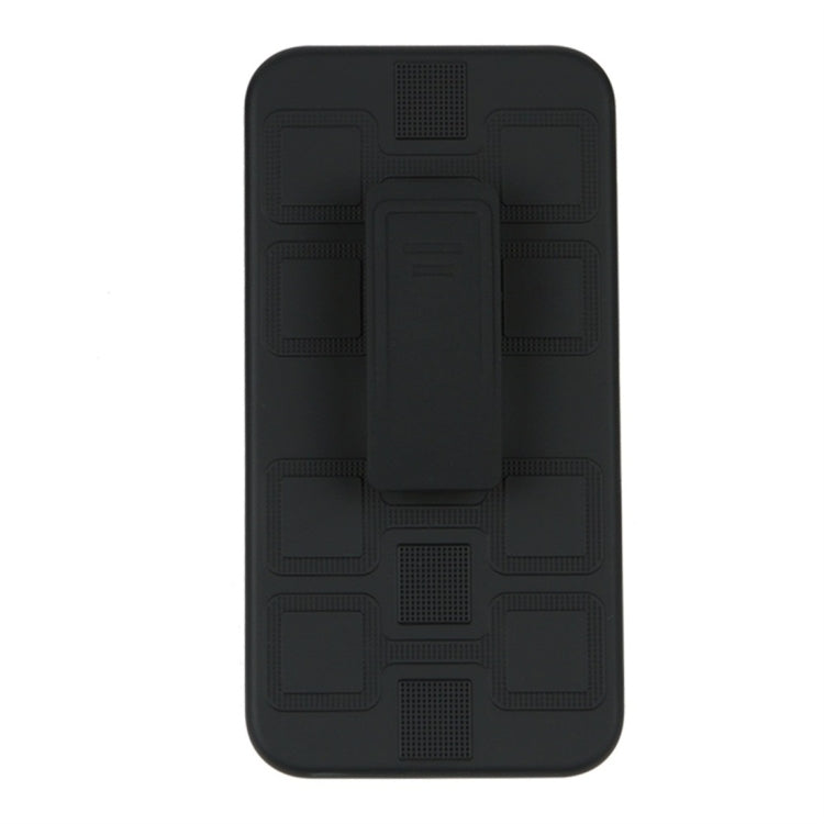 For Huawei P30 Lite 3 In 1 Cube PC + TPU Protective Case with 360 Degrees Rotate Black Ring Holder