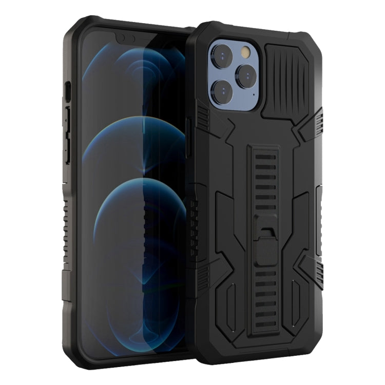 For iPhone 11 Pro Max Vanguard Warrior All Inclusive Double-color Shockproof TPU + PC Protective Case with Holder