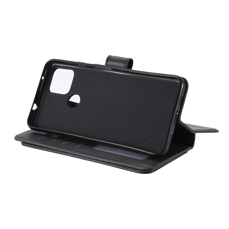 For Google Pixel 5 XL Multifunctional Magnetic Copper Buckle Horizontal Flip Leather Case with Bracket & 10 Card Slots & Wallet & Photo Frame