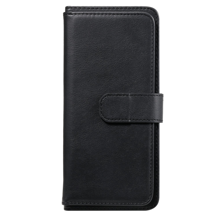 For Xiaomi Redmi 9A Multifunctional Magnetic Copper Buckle Horizontal Flip Leather Case with Bracket & 10 Card Slots & Wallet & Photo Frame