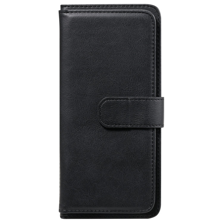 For Xiaomi Redmi 9C Multifunctional Magnetic Copper Buckle Horizontal Flip Leather Case with Bracket & 10 Card Slots & Wallet & Photo Frame