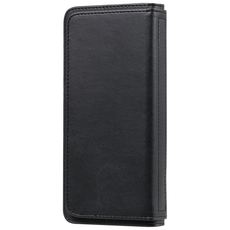 For Xiaomi Redmi 9C Multifunctional Magnetic Copper Buckle Horizontal Flip Leather Case with Bracket & 10 Card Slots & Wallet & Photo Frame