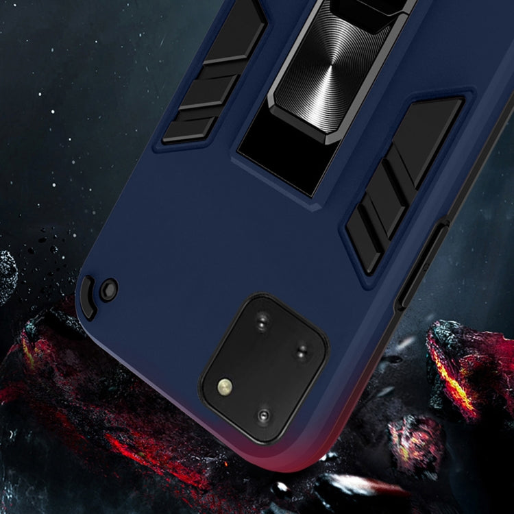 For Samsung Galaxy A81 2 in 1 PC + TPU Shockproof Protective Case with Invisible Holder