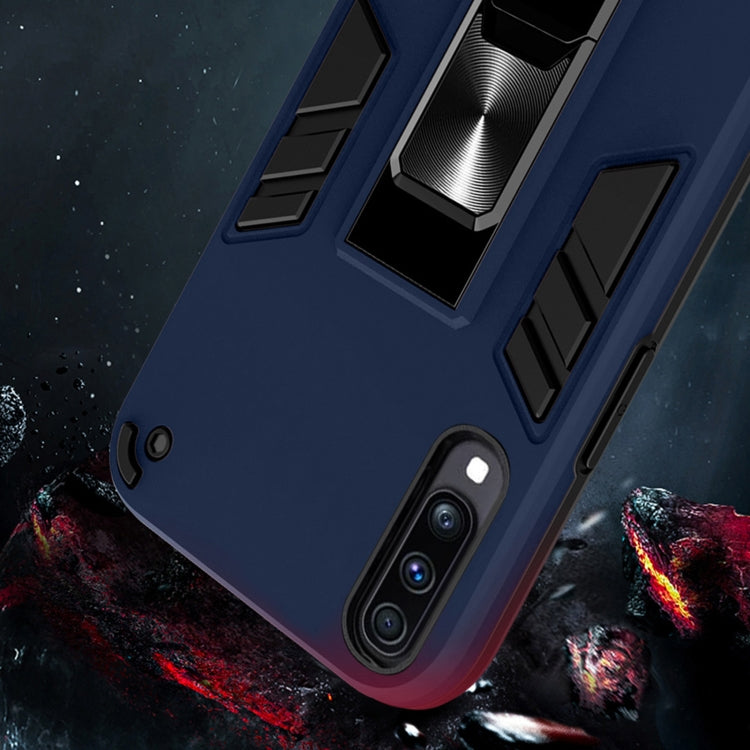 For Samsung Galaxy A70 2 in 1 PC + TPU Shockproof Protective Case with Invisible Holder