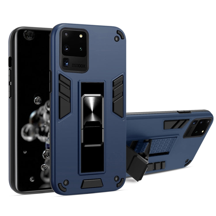 For Samsung Galaxy S20 Ultra 2 in 1 PC + TPU Shockproof Protective Case with Invisible Holder