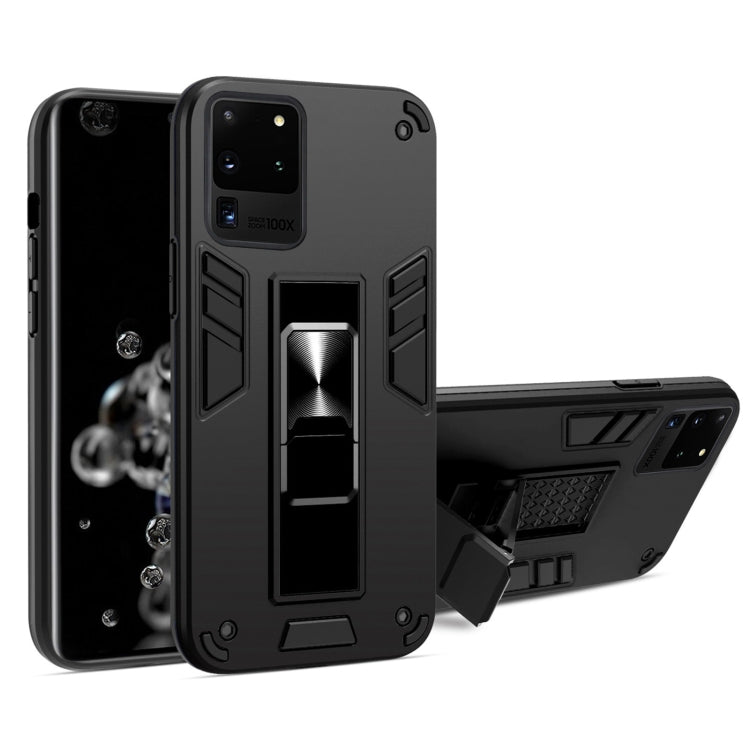 For Samsung Galaxy S20 Ultra 2 in 1 PC + TPU Shockproof Protective Case with Invisible Holder