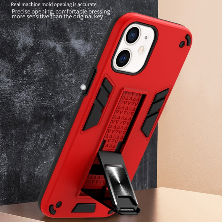 For iPhone 11 2 in 1 PC + TPU Shockproof Protective Case with Invisible Holder