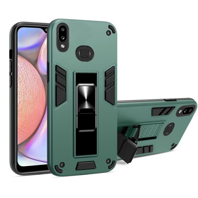 For Xiaomi Redmi Note 7 2 in 1 PC + TPU Shockproof Protective Case with Invisible Holder