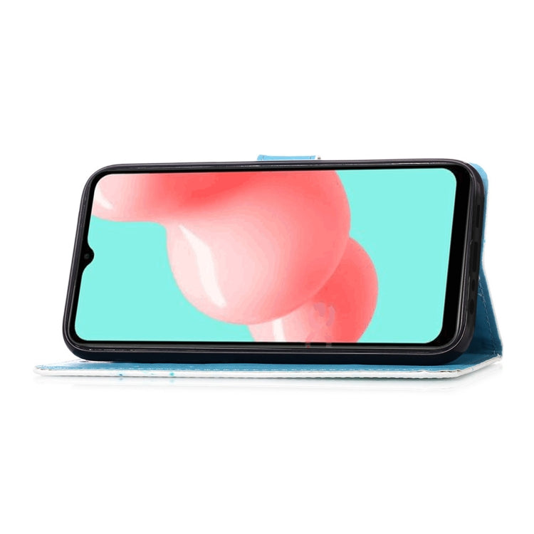 For Samsung Galaxy A32 5G 3D Painting Horizontal Flip Leather Case with Holder & Card Slot & Lanyard