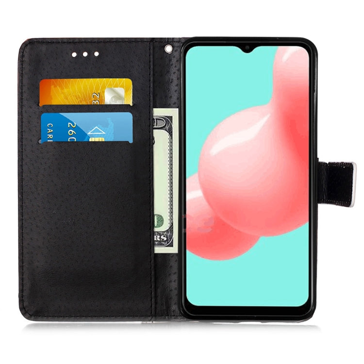 For Samsung Galaxy A32 5G 3D Painting Horizontal Flip Leather Case with Holder & Card Slot & Lanyard