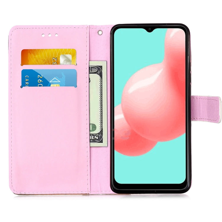 For Samsung Galaxy A32 5G 3D Painting Horizontal Flip Leather Case with Holder & Card Slot & Lanyard