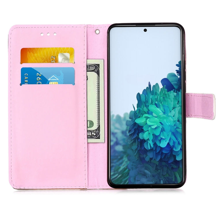 For Samsung Galaxy S21+ 5G 3D Painting Horizontal Flip Leather Case with Holder & Card Slot & Lanyard