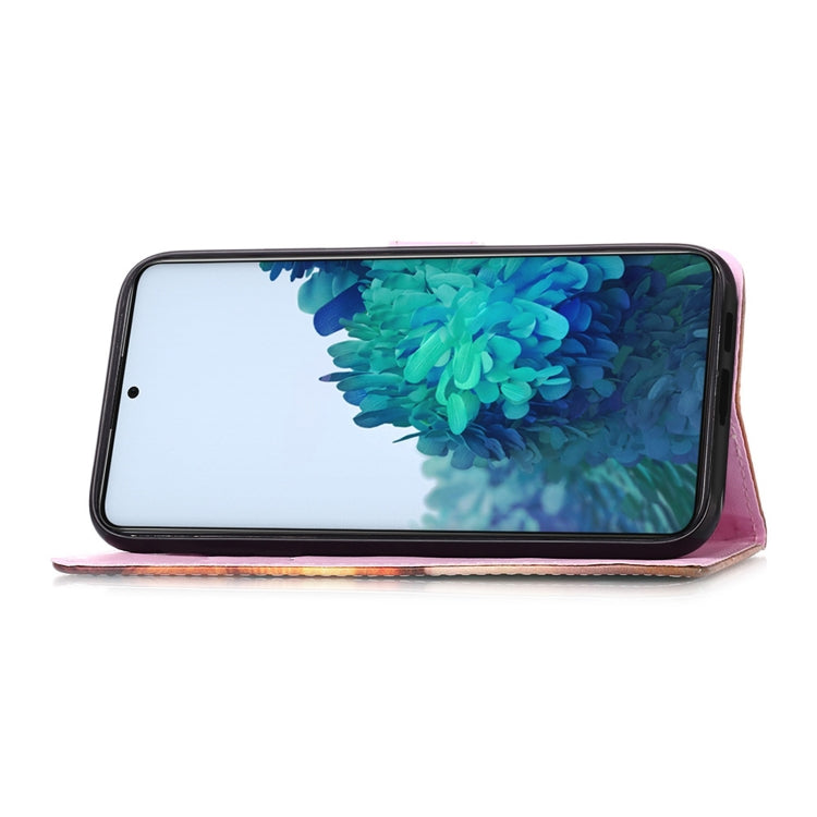 For Samsung Galaxy S21+ 5G 3D Painting Horizontal Flip Leather Case with Holder & Card Slot & Lanyard
