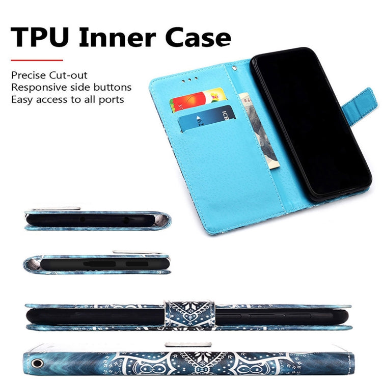 For Samsung Galaxy S21 5G 3D Painting Horizontal Flip Leather Case with Holder & Card Slot & Lanyard