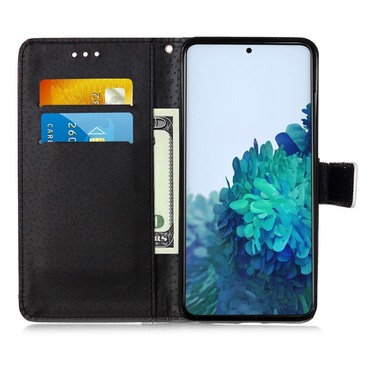 For Samsung Galaxy S21 5G 3D Painting Horizontal Flip Leather Case with Holder & Card Slot & Lanyard
