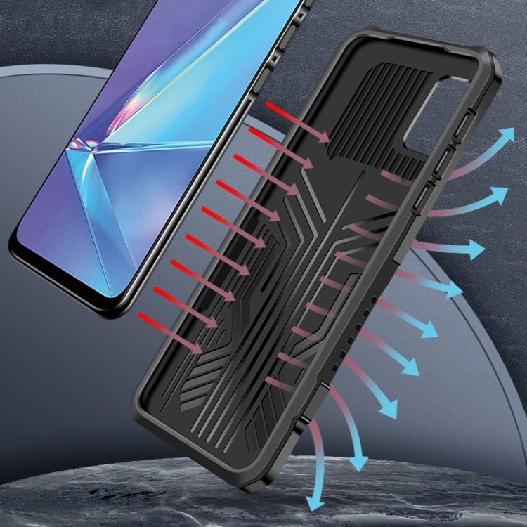 For Xiaomi Redmi 9A Armor Warrior Shockproof PC + TPU Protective Case