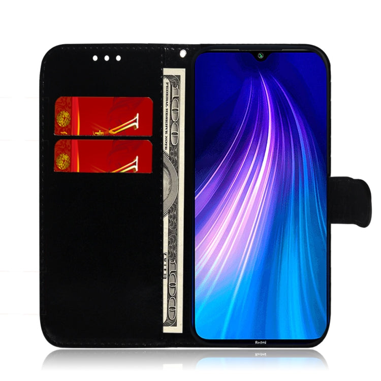 For Xiaomi Redmi Note 8 Solid Color Colorful Magnetic Buckle Horizontal Flip PU Leather Case with Holder & Card Slots & Wallet & Lanyard