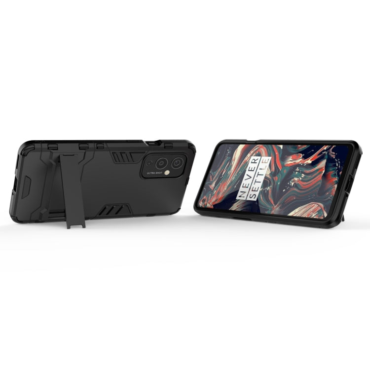For OnePlus 9 PC + TPU Shockproof Protective Case with Holder