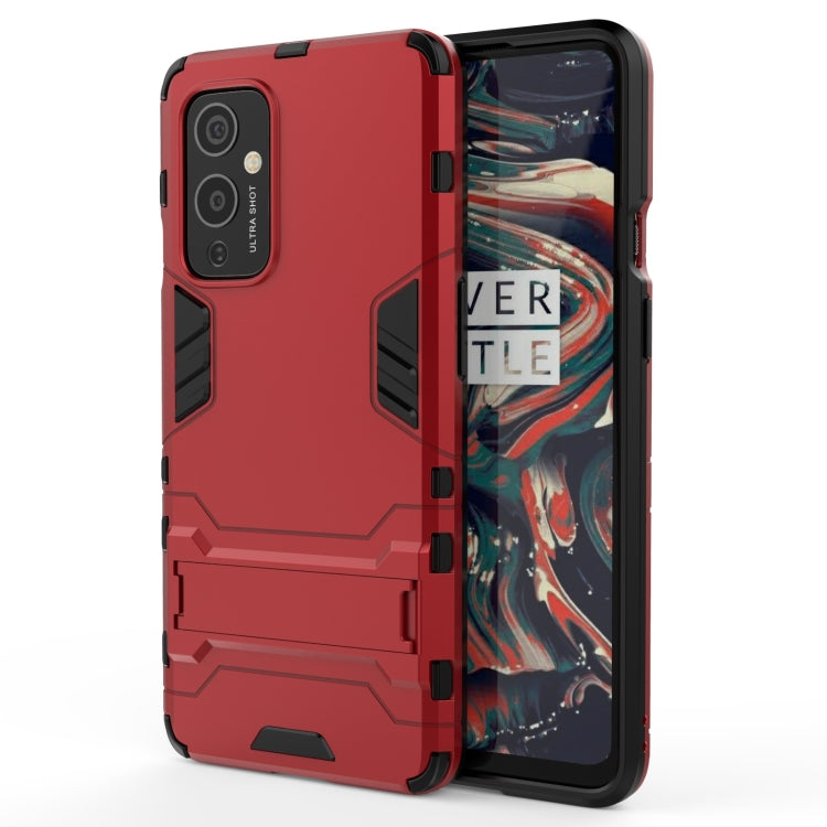 For OnePlus 9 PC + TPU Shockproof Protective Case with Holder